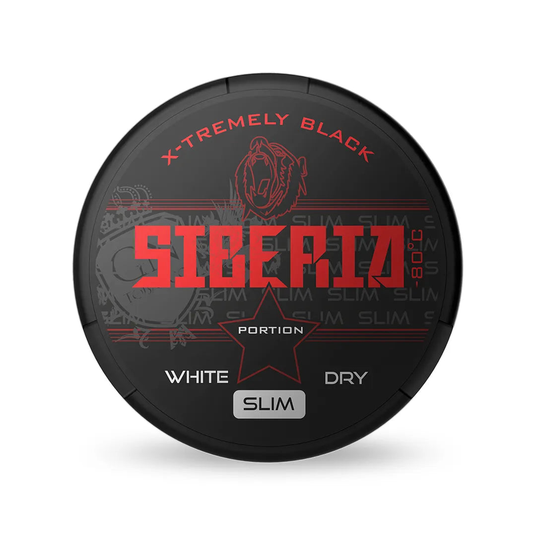 SIBERIA Black White Dry SLIM 13 g
