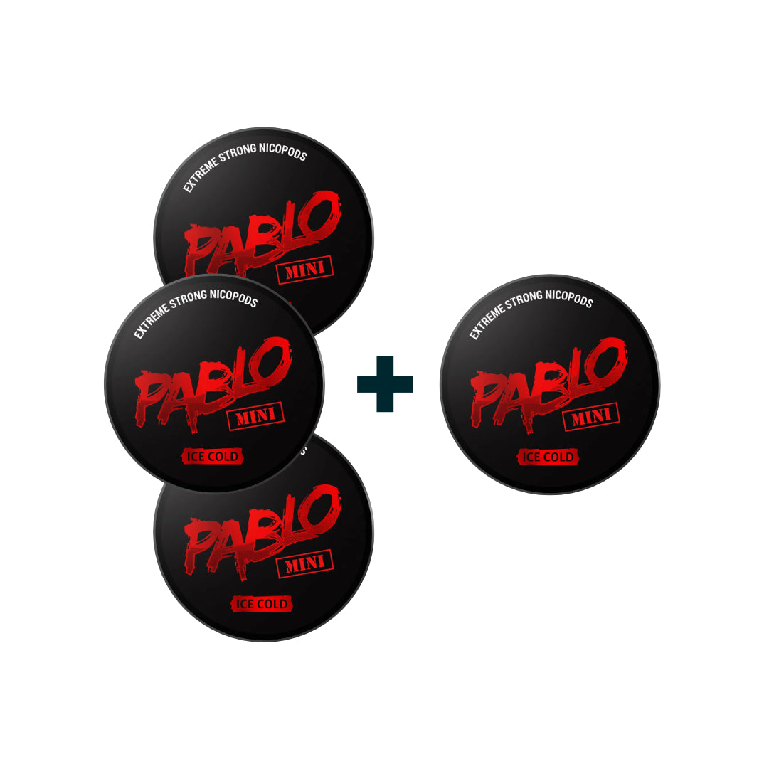 Multipack Pablo Ice Cold MINI 14g 4ks