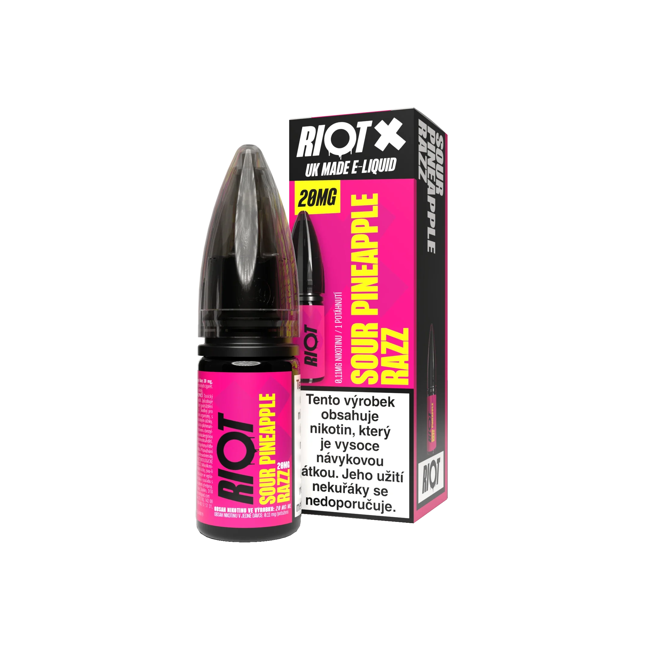 Riot X Sour Pineapple Razz 20 mg