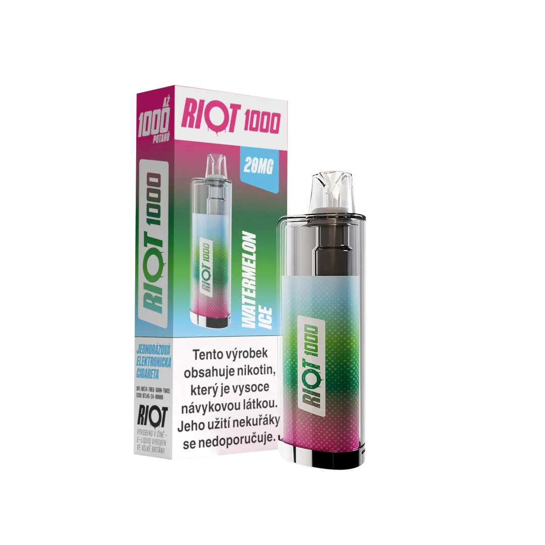 RIOT 1000 Watermelon Ice 20 mg