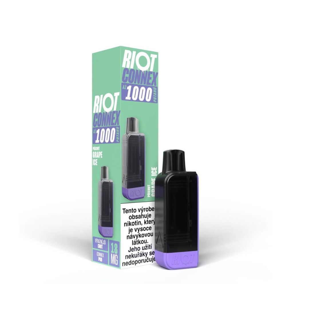 Riot Connex 1000 Grape Ice 18mg 2ml POD