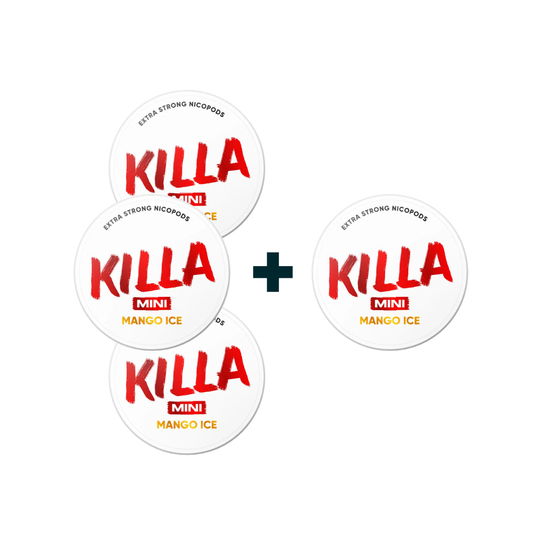 Multipack Killa Mango Ice MINI 14g 4ks
